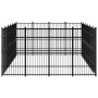 Steel outdoor kennel 22.12 m² by vidaXL, Dog kennels and fences - Ref: Foro24-3097984, Price: 1,00 €, Discount: %