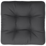 Cojín para palets tela negro 60x60x12 cm de vidaXL, Cojines para sillas y sofás - Ref: Foro24-47488, Precio: 27,99 €, Descuen...