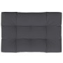 Cojín para sofá de palets de tela antracita 120x80x12 cm de vidaXL, Cojines para sillas y sofás - Ref: Foro24-314413, Precio:...