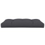 Anthracite fabric pallet sofa cushion 120x80x12 cm by vidaXL, Cushions for chairs and sofas - Ref: Foro24-314413, Price: 37,9...