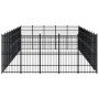 Steel outdoor kennel 46.08 m² by vidaXL, Dog kennels and fences - Ref: Foro24-3097994, Price: 2,00 €, Discount: %