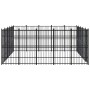 Steel outdoor kennel 23.04 m² by vidaXL, Dog kennels and fences - Ref: Foro24-3097989, Price: 1,00 €, Discount: %