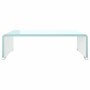 TV stand / Monitor riser green glass 40x25x11 cm by vidaXL, TV Furniture - Ref: Foro24-244142, Price: 53,60 €, Discount: %