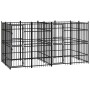 Steel outdoor kennel 7.37 m² by vidaXL, Dog kennels and fences - Ref: Foro24-3098010, Price: 1,00 €, Discount: %