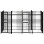 Steel outdoor kennel 7.37 m² by vidaXL, Dog kennels and fences - Ref: Foro24-3098010, Price: 1,00 €, Discount: %