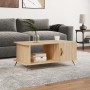 Oak Sonoma plywood coffee table 90x50x40 cm by vidaXL, Coffee table - Ref: Foro24-829463, Price: 43,87 €, Discount: %