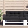 Cushions for pallets, 2 units, black fabric by vidaXL, Cushions for chairs and sofas - Ref: Foro24-314550, Price: 69,77 €, Di...