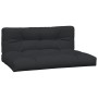 Cushions for pallets, 2 units, black fabric by vidaXL, Cushions for chairs and sofas - Ref: Foro24-314550, Price: 69,77 €, Di...