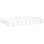 Silver kennel 45 m² steel by vidaXL, Dog kennels and fences - Ref: Foro24-3082167, Price: 426,60 €, Discount: %