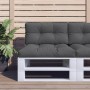 Paletten-Sofakissen aus anthrazitfarbenem Stoff 70x40x12 cm von vidaXL, Kissen für Stühle und Sofas - Ref: Foro24-314448, Pre...