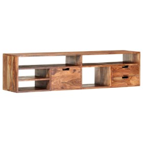 Solid Sheesham Wood TV Cabinet 140x30x35 cm by vidaXL, TV Furniture - Ref: Foro24-286404, Price: 300,99 €, Discount: %