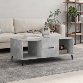 Concrete gray plywood coffee table 102x50x40 cm by vidaXL, Coffee table - Ref: Foro24-829320, Price: 47,86 €, Discount: %