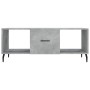 Mesa de centro madera contrachapada gris hormigón 102x50x40 cm de vidaXL, Mesas de centro - Ref: Foro24-829320, Precio: 47,80...