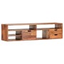 Mueble de TV de madera maciza de Sheesham 140x30x35 cm de vidaXL, Muebles TV - Ref: Foro24-286404, Precio: 300,99 €, Descuent...