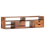 Mueble de TV de madera maciza de Sheesham 140x30x35 cm de vidaXL, Muebles TV - Ref: Foro24-286404, Precio: 300,99 €, Descuent...