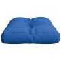 Blue fabric pallet sofa cushion 60x40x12 cm by vidaXL, Cushions for chairs and sofas - Ref: Foro24-314444, Price: 20,62 €, Di...