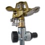 Garden Irrigation Zinc Impulse Sprinkler with Metal Fitting 2 Pcs by vidaXL, Sprinklers and sprinkler heads - Ref: Foro24-409...