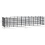 Outdoor steel dog kennel 27.65 m² by vidaXL, Dog kennels and fences - Ref: Foro24-3097981, Price: 1,00 €, Discount: %