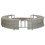 Graue Whirlpool-Einfassung aus synthetischem Rattan von vidaXL, Pool- und Spa-Zubehör - Ref: Foro24-46459, Preis: 576,46 €, R...