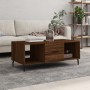 Brown oak plywood coffee table 102x50x40 cm by vidaXL, Coffee table - Ref: Foro24-829323, Price: 51,99 €, Discount: %