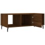 Brown oak plywood coffee table 102x50x40 cm by vidaXL, Coffee table - Ref: Foro24-829323, Price: 51,99 €, Discount: %