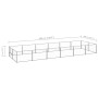 Silver kennel 12 m² steel by vidaXL, Dog kennels and fences - Ref: Foro24-3082122, Price: 248,57 €, Discount: %