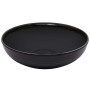 Eurotrail Isla camping tableware 16 pieces black and natural melamine by Eurotrail, Tableware and kitchen utensils for campin...