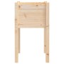 Jardineras 2 uds madera maciza de pino 40x40x70 cm de vidaXL, Maceteros y jardineras - Ref: Foro24-810790, Precio: 45,56 €, D...