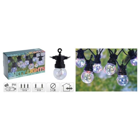 ProGarden LED-Gartenparty-Lichter mit 50 mehrfarbigen Lampen von ProGarden, Außenbeleuchtung - Ref: Foro24-436181, Preis: 25,...