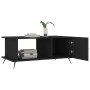 Mesa de centro madera contrachapada negro 90x50x40 cm de vidaXL, Mesas de centro - Ref: Foro24-829461, Precio: 44,21 €, Descu...