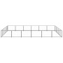 Steel kennel 30 m² black by vidaXL, Dog kennels and fences - Ref: Foro24-3082158, Price: 360,69 €, Discount: %