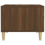 Mesa de centro madera contrachapada roble marrón 50x50x40 cm de vidaXL, Mesas de centro - Ref: Foro24-817535, Precio: 35,74 €...