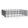 Steel outdoor kennel 51.61 m² by vidaXL, Dog kennels and fences - Ref: Foro24-3098001, Price: 2,00 €, Discount: %