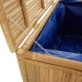 Bamboo garden storage box 110x52x55 cm by vidaXL, Outdoor storage boxes - Ref: Foro24-319876, Price: 102,33 €, Discount: %