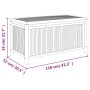 Bamboo garden storage box 110x52x55 cm by vidaXL, Outdoor storage boxes - Ref: Foro24-319876, Price: 102,33 €, Discount: %