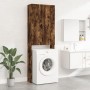 Washing machine cabinet in smoked oak color, 64x25.5x190 cm by vidaXL, Accessories for washing machines and dryers - Ref: For...