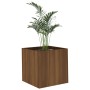 Oak brown plywood planter 40x40x40 cm by vidaXL, Pots and planters - Ref: Foro24-820501, Price: 37,79 €, Discount: %