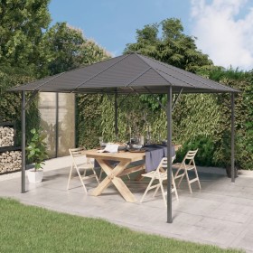 Gazebo with anthracite gray roof 3x3 m by vidaXL, Tents and gazebos - Ref: Foro24-315247, Price: 603,57 €, Discount: %