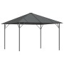 Cenador con techo gris antracita 3x3 m de vidaXL, Carpas y cenadores - Ref: Foro24-315247, Precio: 603,57 €, Descuento: %