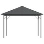 Cenador con techo gris antracita 3x3 m de vidaXL, Carpas y cenadores - Ref: Foro24-315247, Precio: 603,57 €, Descuento: %