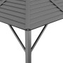 Cenador con techo gris antracita 3x3 m de vidaXL, Carpas y cenadores - Ref: Foro24-315247, Precio: 603,57 €, Descuento: %