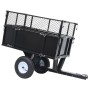 Kippbarer Rasenmäher-Anhängerwagen, Tragfähigkeit 150 kg von vidaXL, Gartenzubehör - Ref: Foro24-92449, Preis: 194,79 €, Raba...