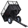 Kippbarer Rasenmäher-Anhängerwagen, Tragfähigkeit 150 kg von vidaXL, Gartenzubehör - Ref: Foro24-92449, Preis: 194,79 €, Raba...