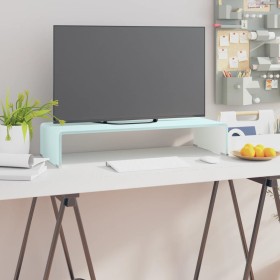 TV stand / Monitor riser green glass 70x30x13 cm by vidaXL, TV Furniture - Ref: Foro24-244144, Price: 73,99 €, Discount: %