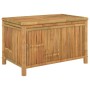 Caja de almacenaje de jardín bambú 90x52x55 cm de vidaXL, Cajas de almacenaje para exteriores - Ref: Foro24-319875, Precio: 9...