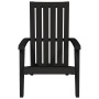 Adirondack garden chairs 2 units black polypropylene by vidaXL, Garden chairs - Ref: Foro24-364167, Price: 182,38 €, Discount: %