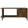 Smoked oak plywood coffee table 90x50x40 cm by vidaXL, Coffee table - Ref: Foro24-817546, Price: 59,98 €, Discount: %