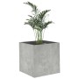 Pflanzgefäß aus grauem Betonsperrholz 40x40x40 cm von vidaXL, Töpfe und Pflanzgefäße - Ref: Foro24-808796, Preis: 41,16 €, Ra...