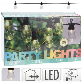 ProGarden Set de lámparas LED para fiestas 20 bombillas 4,5 V de ProGarden, Mangueras y guirnaldas de luces - Ref: Foro24-436...