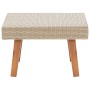 Beige synthetic rattan garden coffee table by vidaXL, Garden tables - Ref: Foro24-310221, Price: 45,99 €, Discount: %